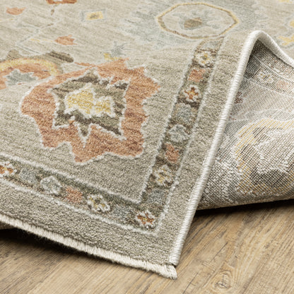 Oriental Weavers Keaton  Grey Multi Traditional