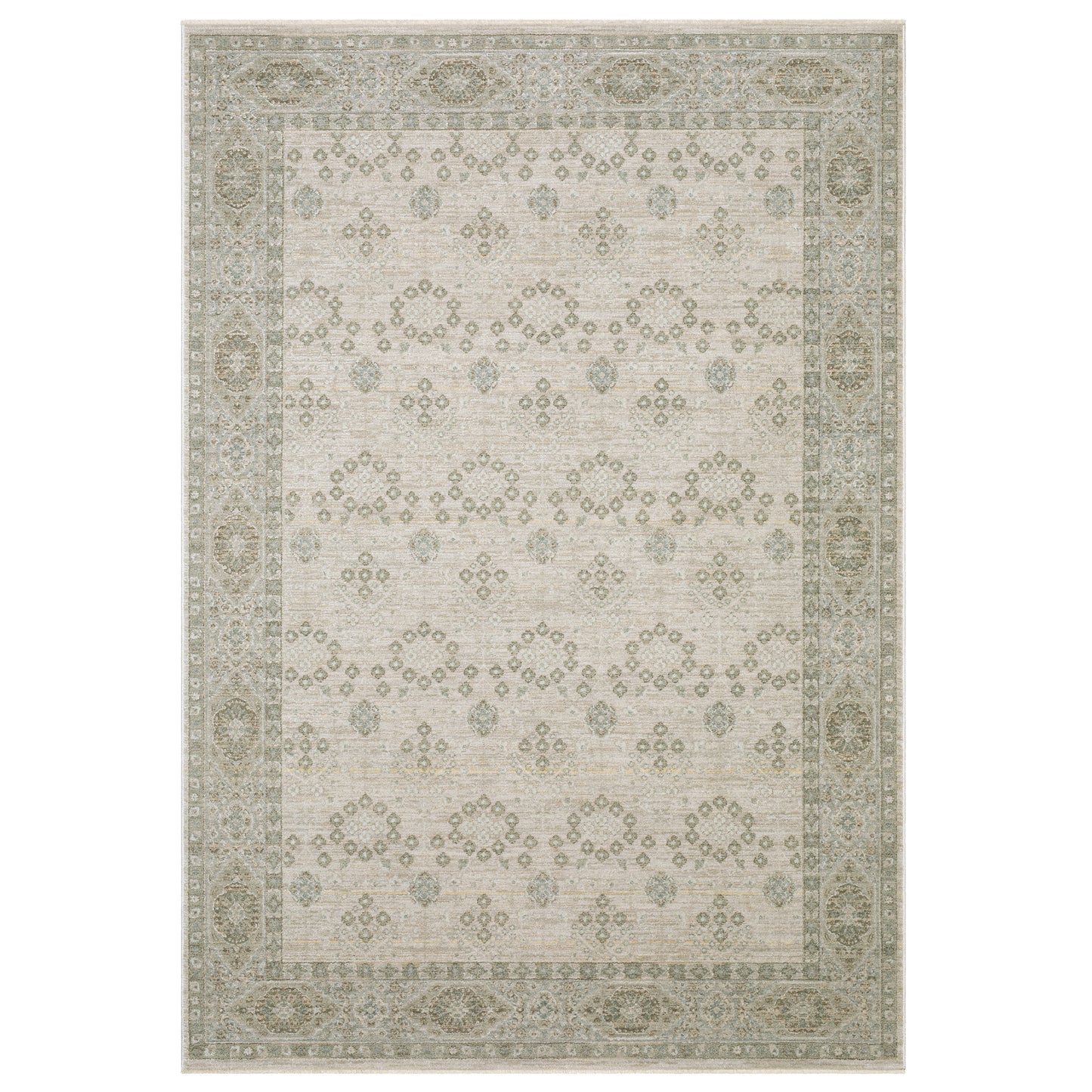 Oriental Weavers Keaton  Beige Green Traditional