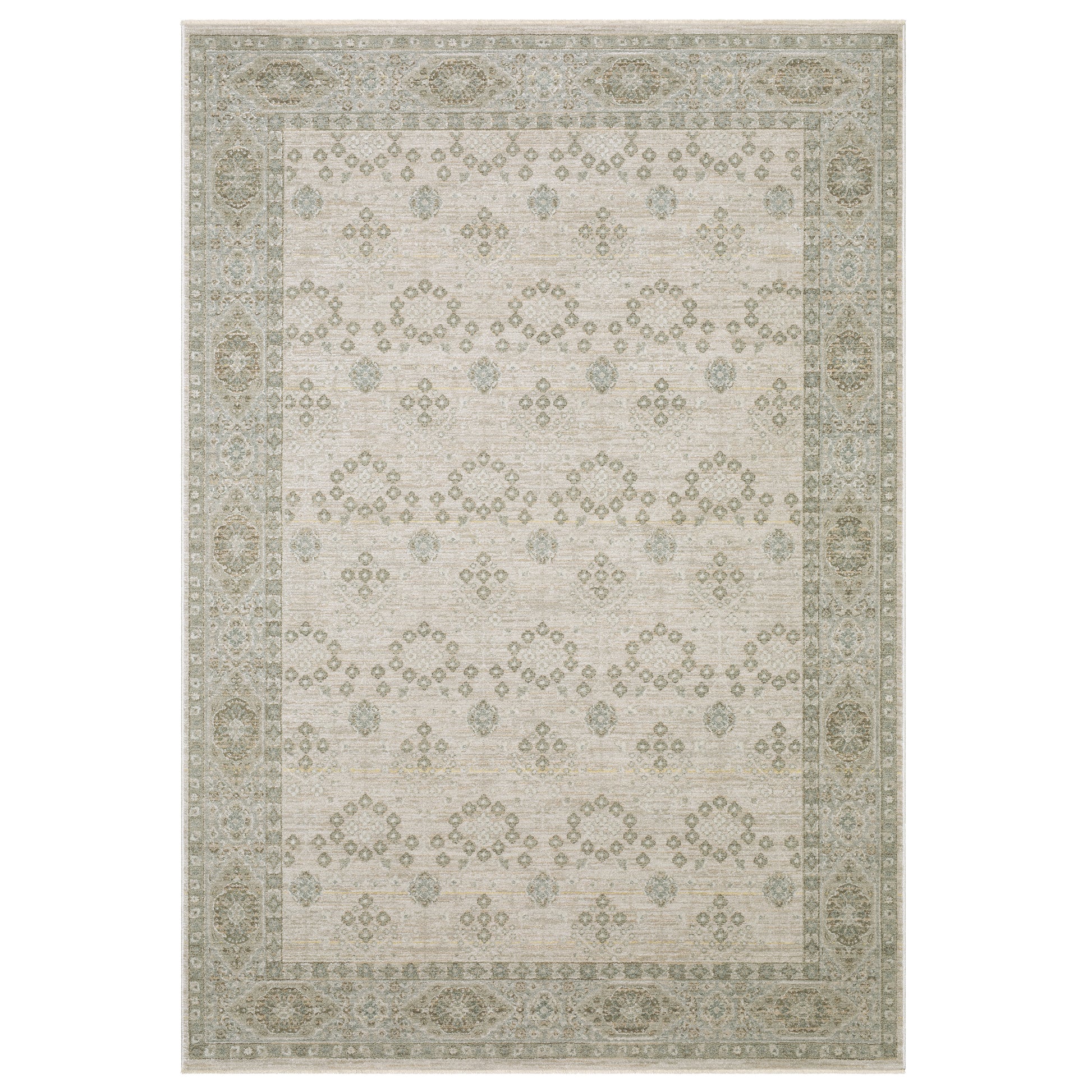 Oriental Weavers Keaton  Beige Green Traditional