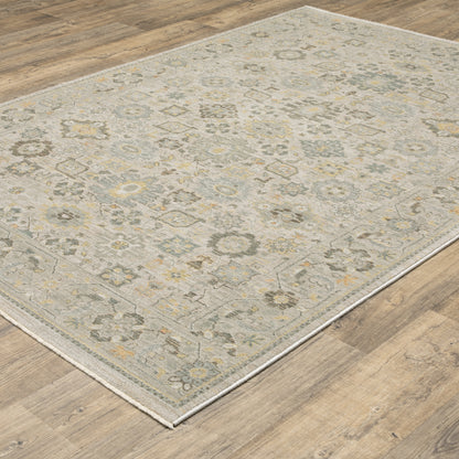 Oriental Weavers Keaton  Beige Blue Traditional