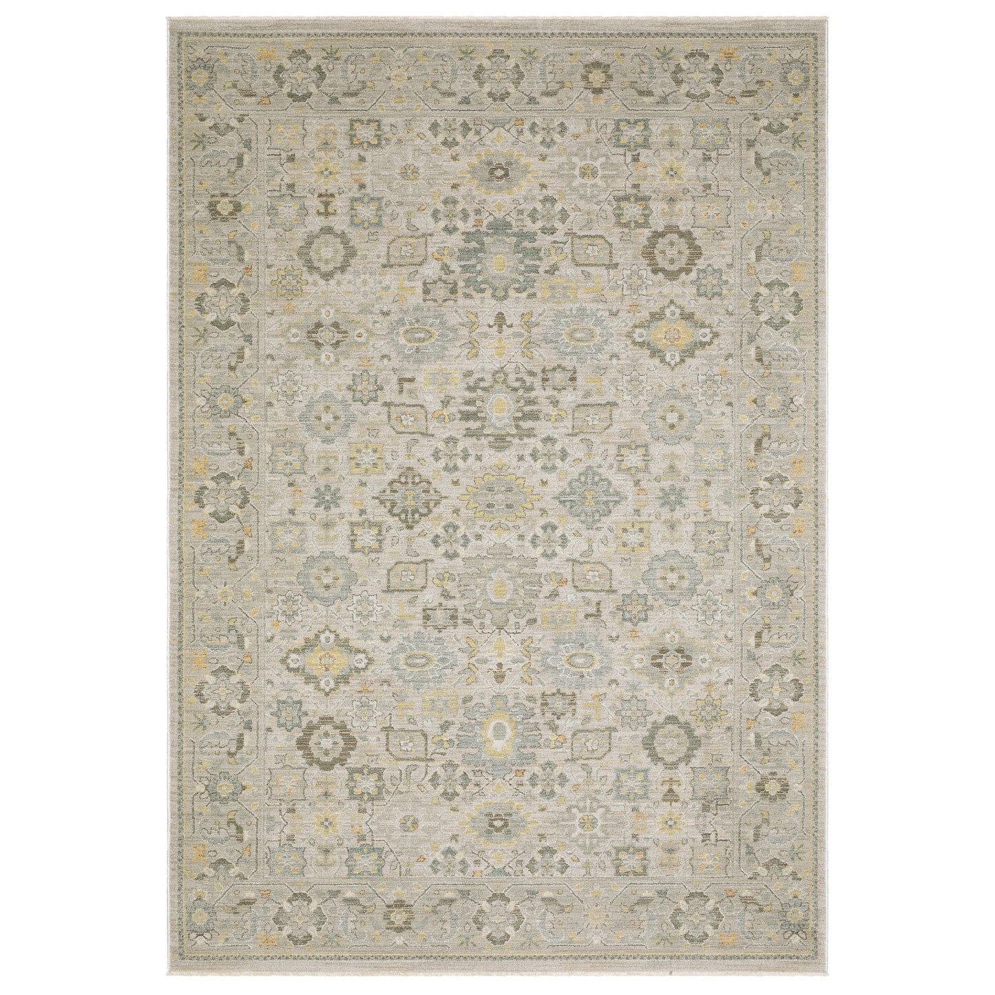Oriental Weavers Keaton  Beige Blue Traditional