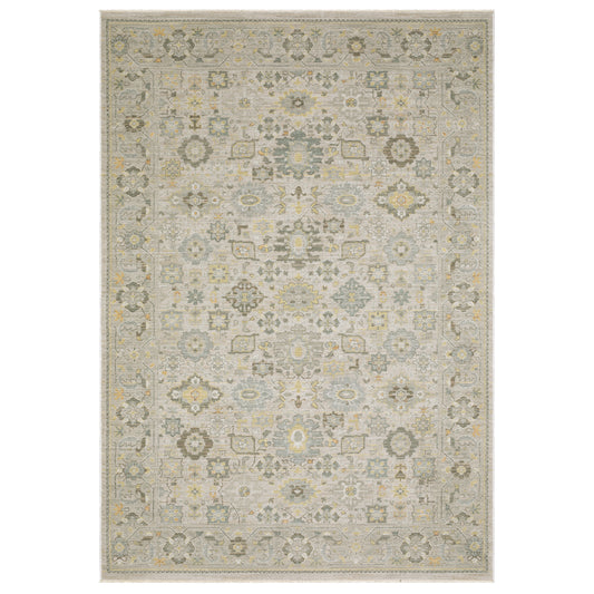 Oriental Weavers Keaton  Beige Blue Traditional
