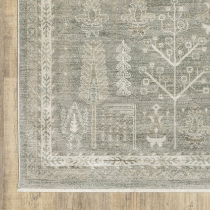 Oriental Weavers Keaton  Green Beige Traditional