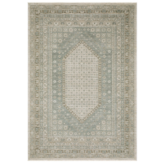 Oriental Weavers Keaton  Beige Green Traditional