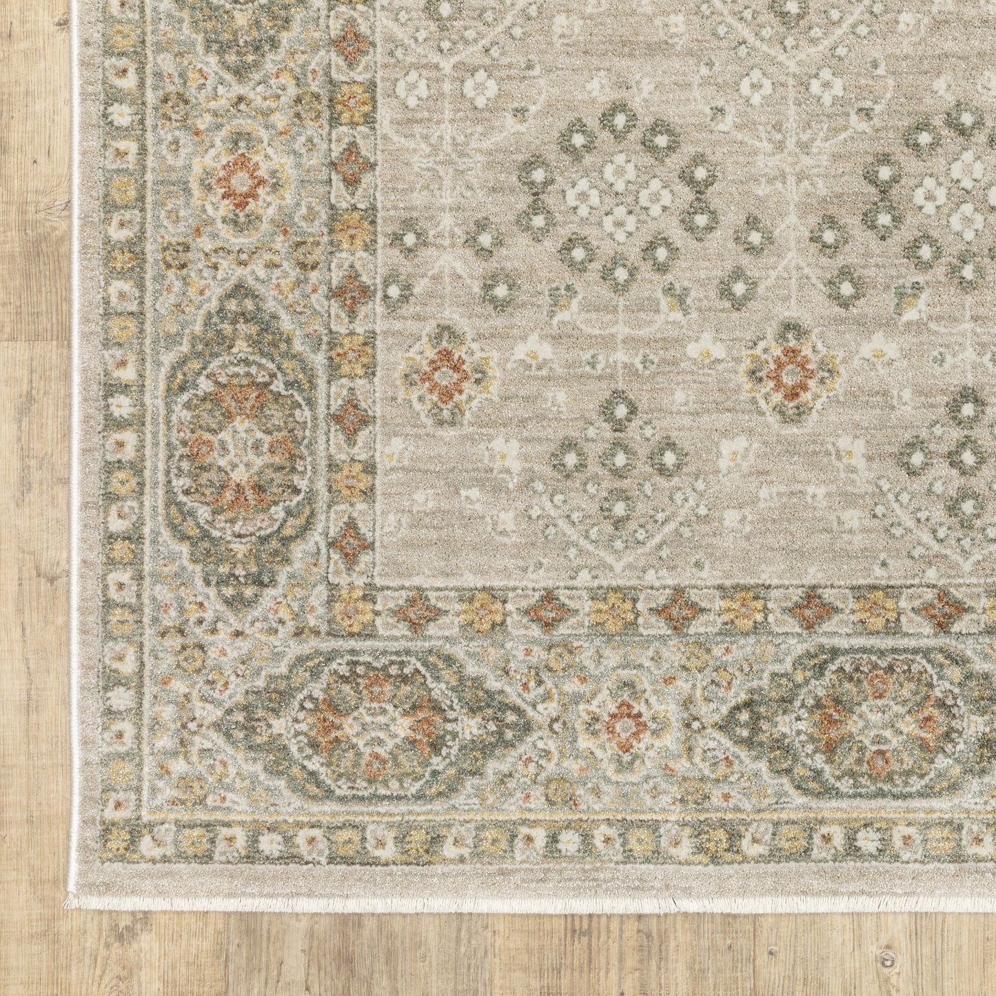 Oriental Weavers Keaton  Beige Brown Traditional
