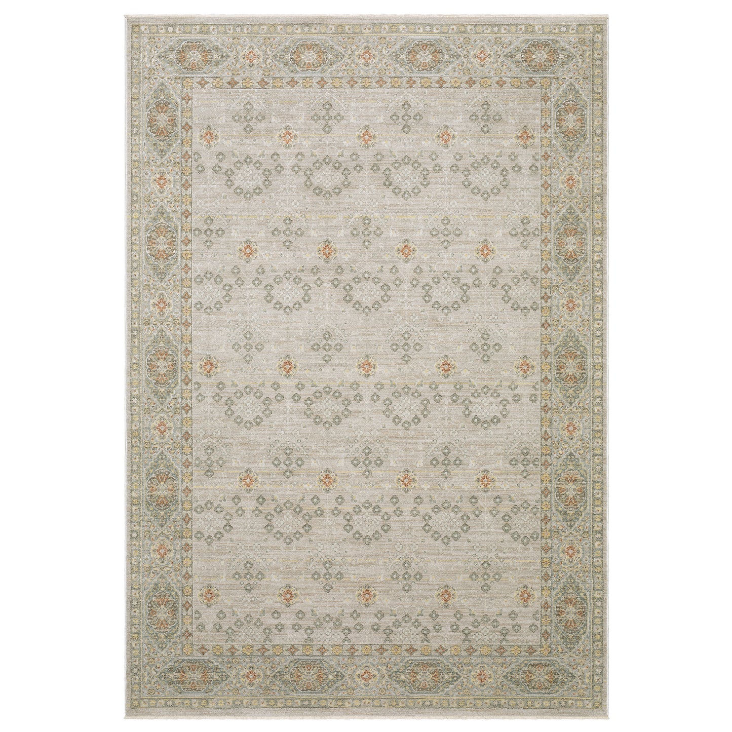 Oriental Weavers Keaton  Beige Brown Traditional