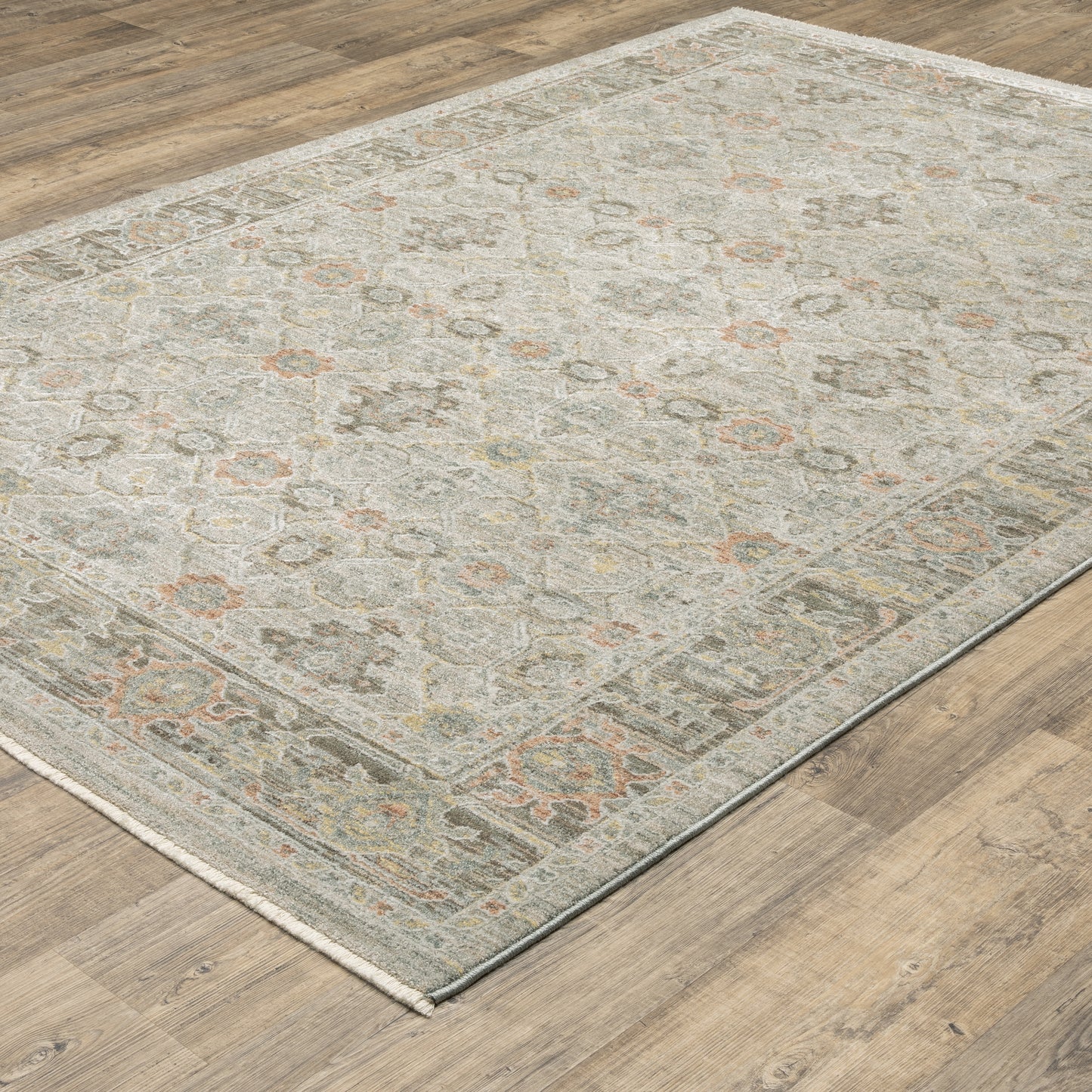Oriental Weavers Keaton  Beige Multi Traditional