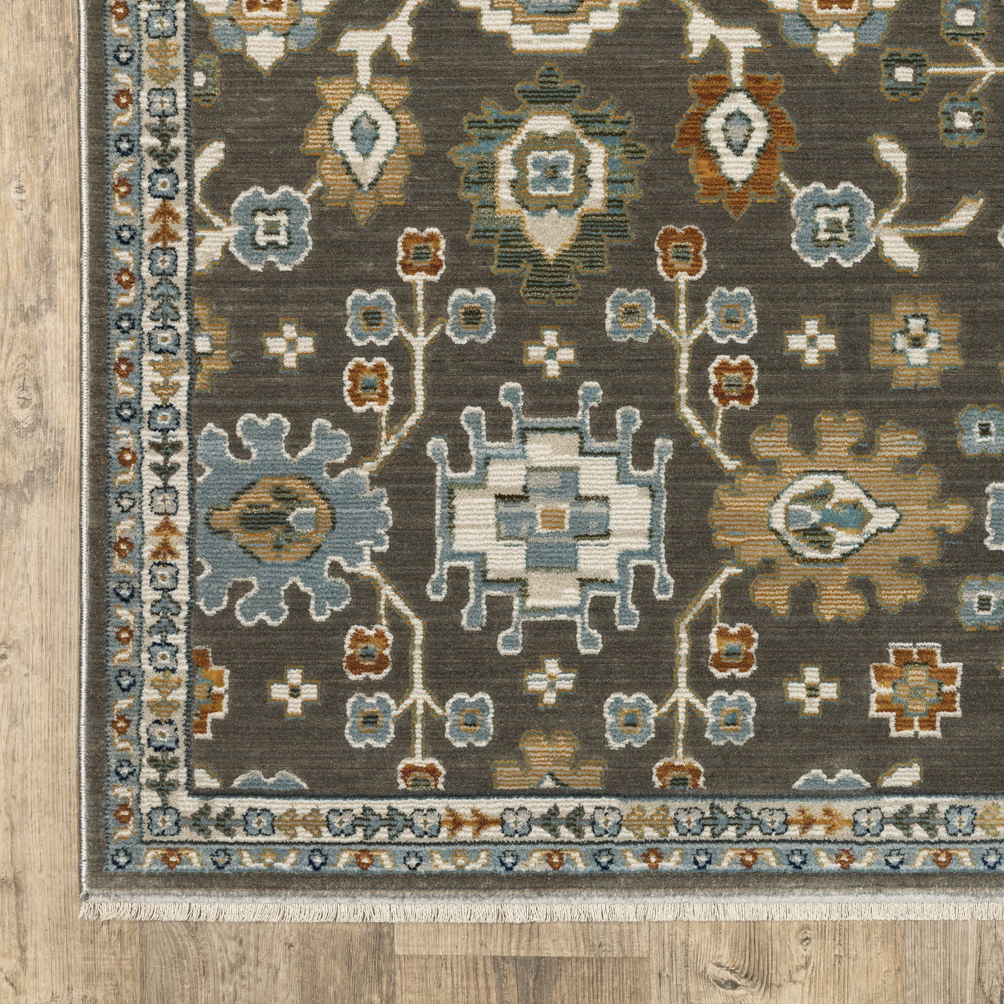 Oriental Weavers Keira  Grey Multi Traditional