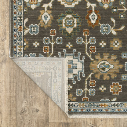 Oriental Weavers Keira  Grey Multi Traditional