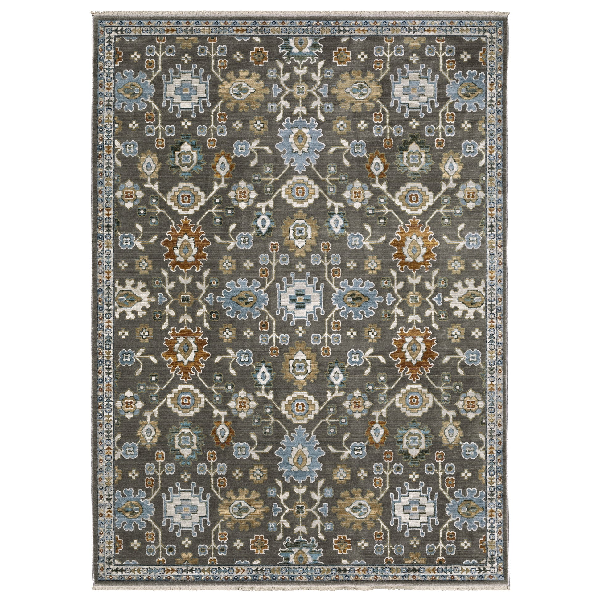 Oriental Weavers Keira  Grey Multi Traditional