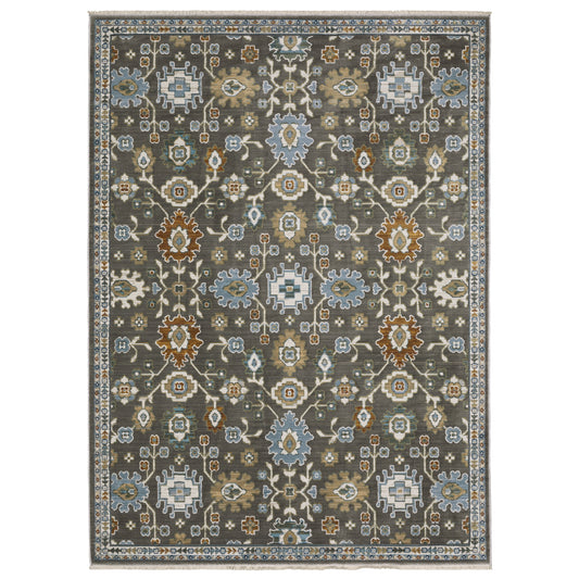 Oriental Weavers Keira  Grey Multi Traditional