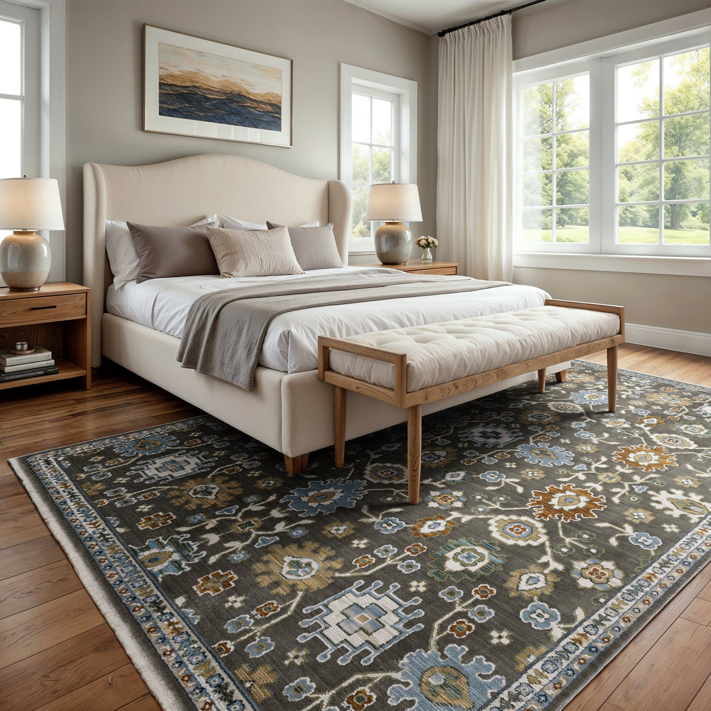 Oriental Weavers Keira  Grey Multi Traditional