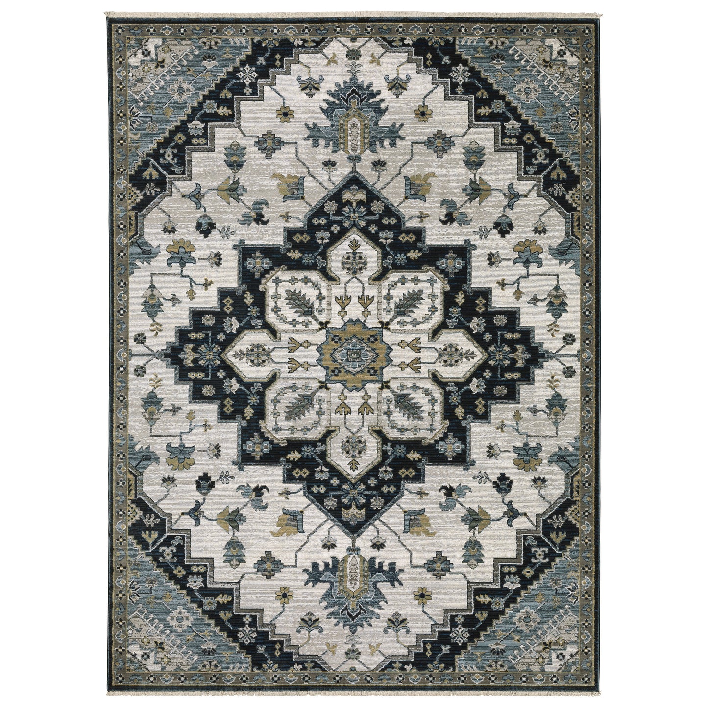 Oriental Weavers Keira  Blue Grey Traditional