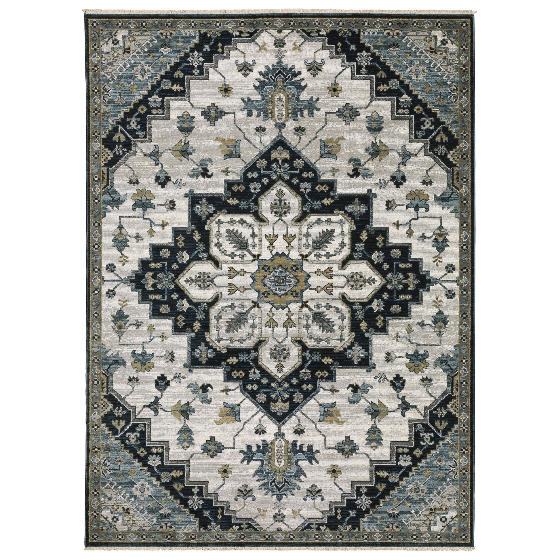 Oriental Weavers Keira  Blue Grey Traditional