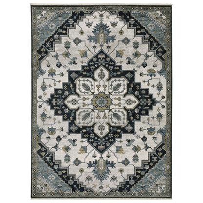 Oriental Weavers Keira  Blue Grey Traditional