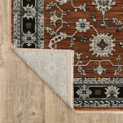 Oriental Weavers Keira  Rust Grey Traditional