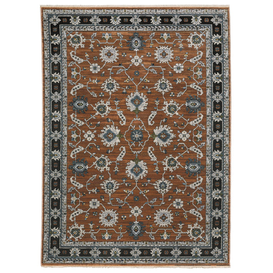 Oriental Weavers Keira  Rust Grey Traditional