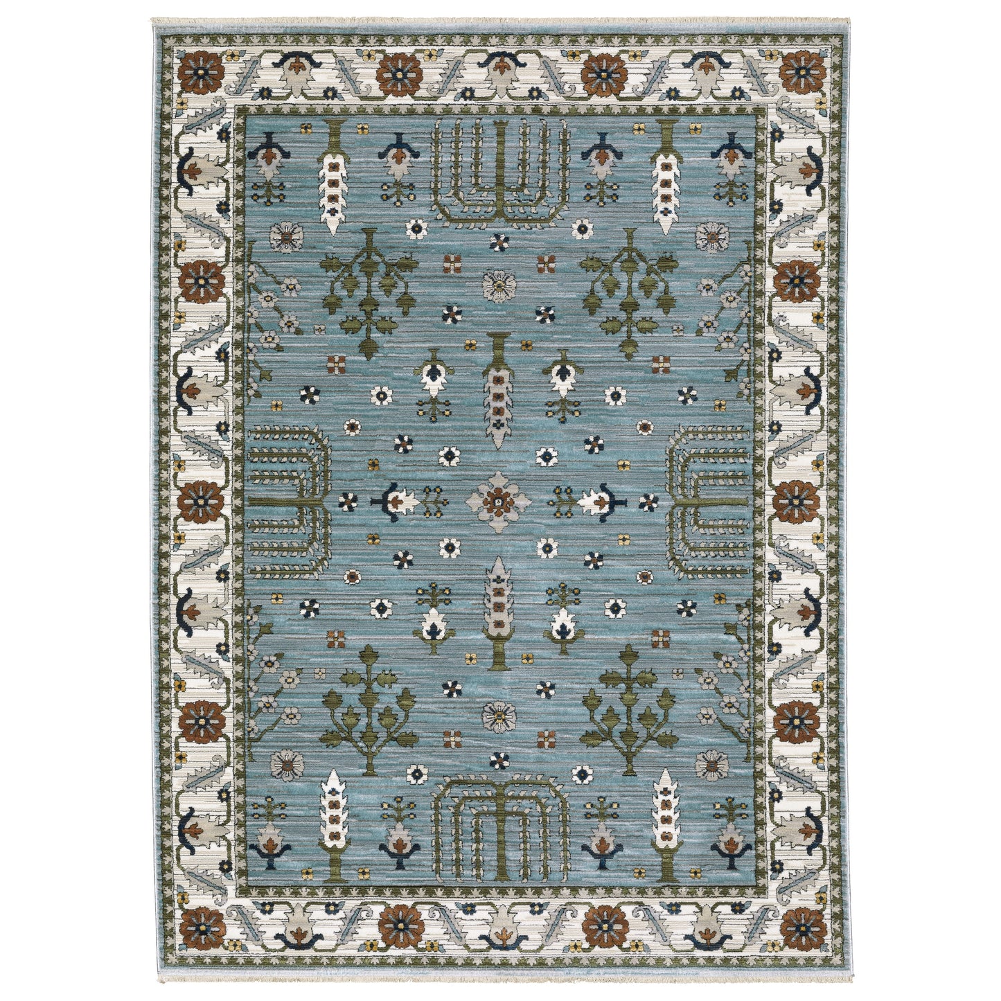 Oriental Weavers Keira  Blue Green Traditional