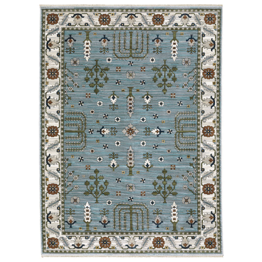 Oriental Weavers Keira  Blue Green Traditional