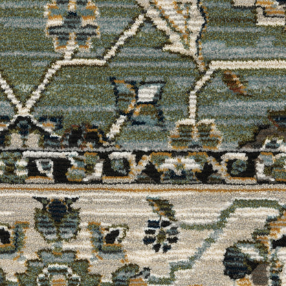 Oriental Weavers Keira  Blue Green Traditional