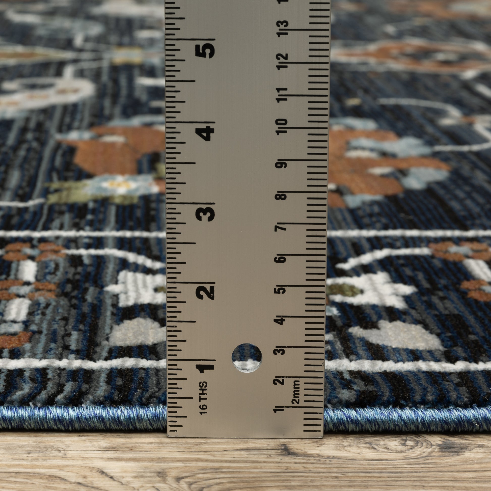 Oriental Weavers Keira  Blue Rust Traditional