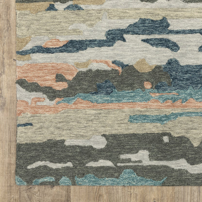 Oriental Weavers Kipton  Grey Blue Modern & Contemporary