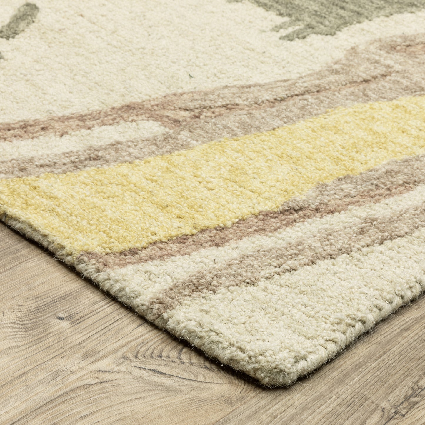 Oriental Weavers Kipton  Beige Yellow Modern & Contemporary