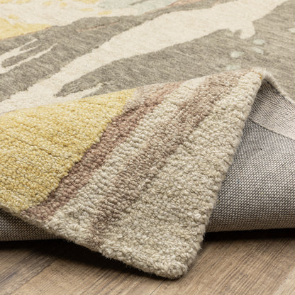 Oriental Weavers Kipton  Beige Yellow Modern & Contemporary