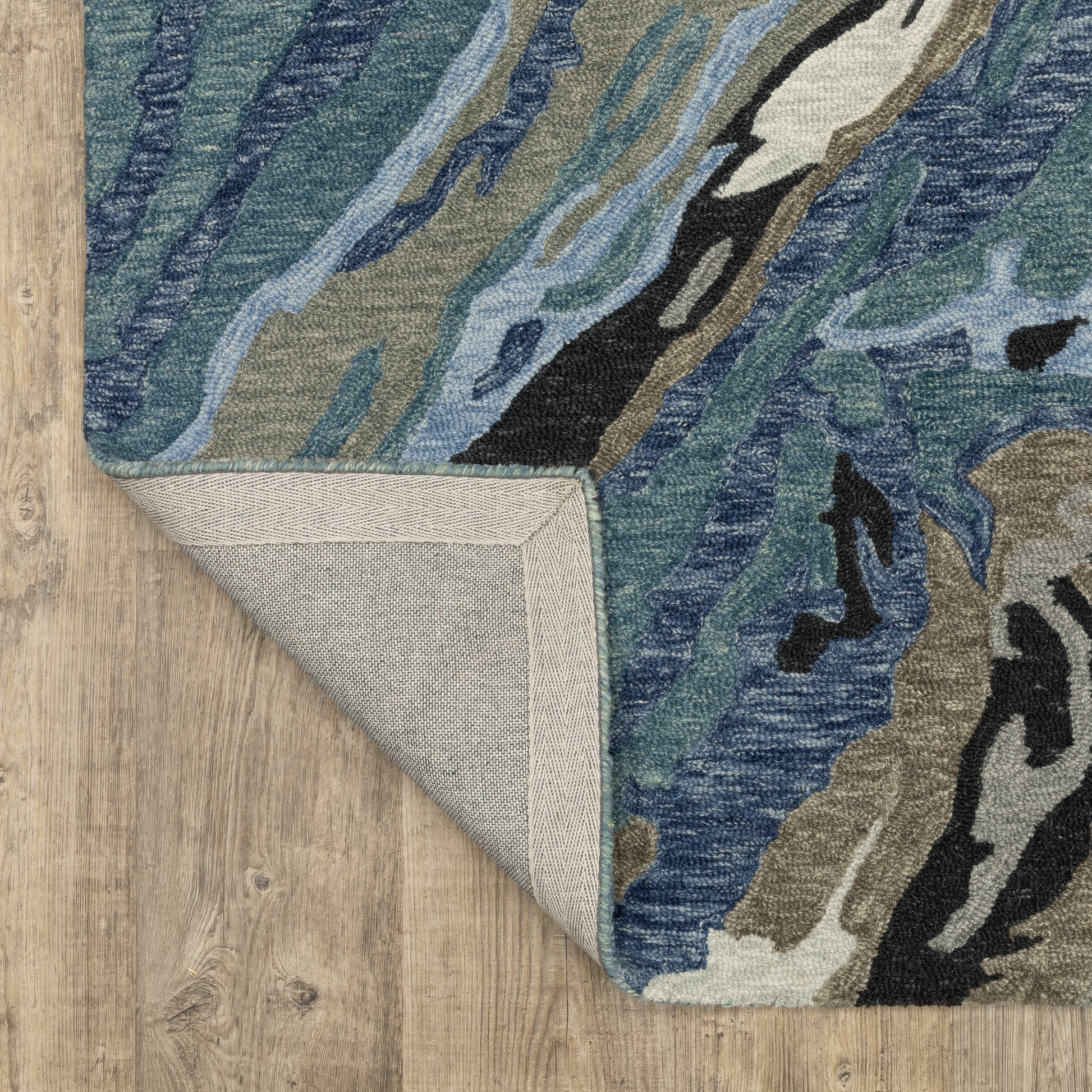 Oriental Weavers Kipton  Blue Teal Modern & Contemporary