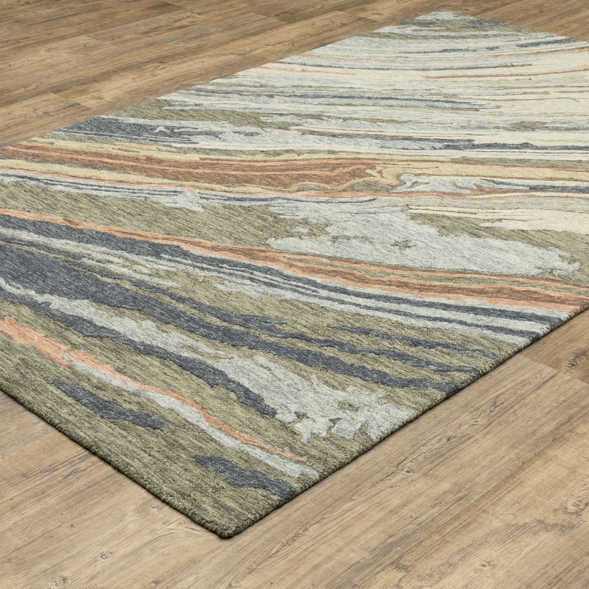 Oriental Weavers Kipton  Grey Blue Modern & Contemporary