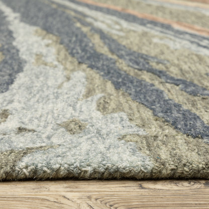 Oriental Weavers Kipton  Grey Blue Modern & Contemporary