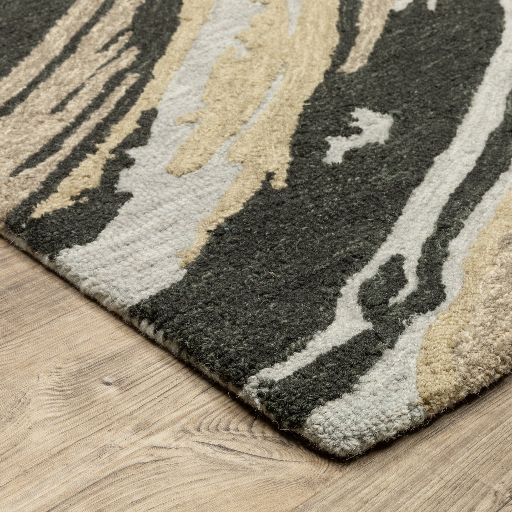 Oriental Weavers Kipton  Grey Tan Modern & Contemporary