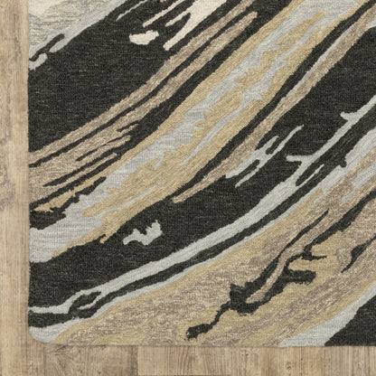 Oriental Weavers Kipton  Grey Tan Modern & Contemporary