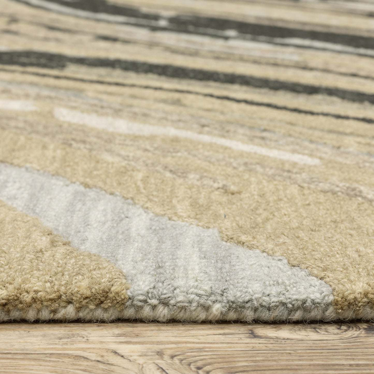 Oriental Weavers Kipton  Grey Tan Modern & Contemporary