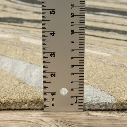 Oriental Weavers Kipton  Grey Tan Modern & Contemporary