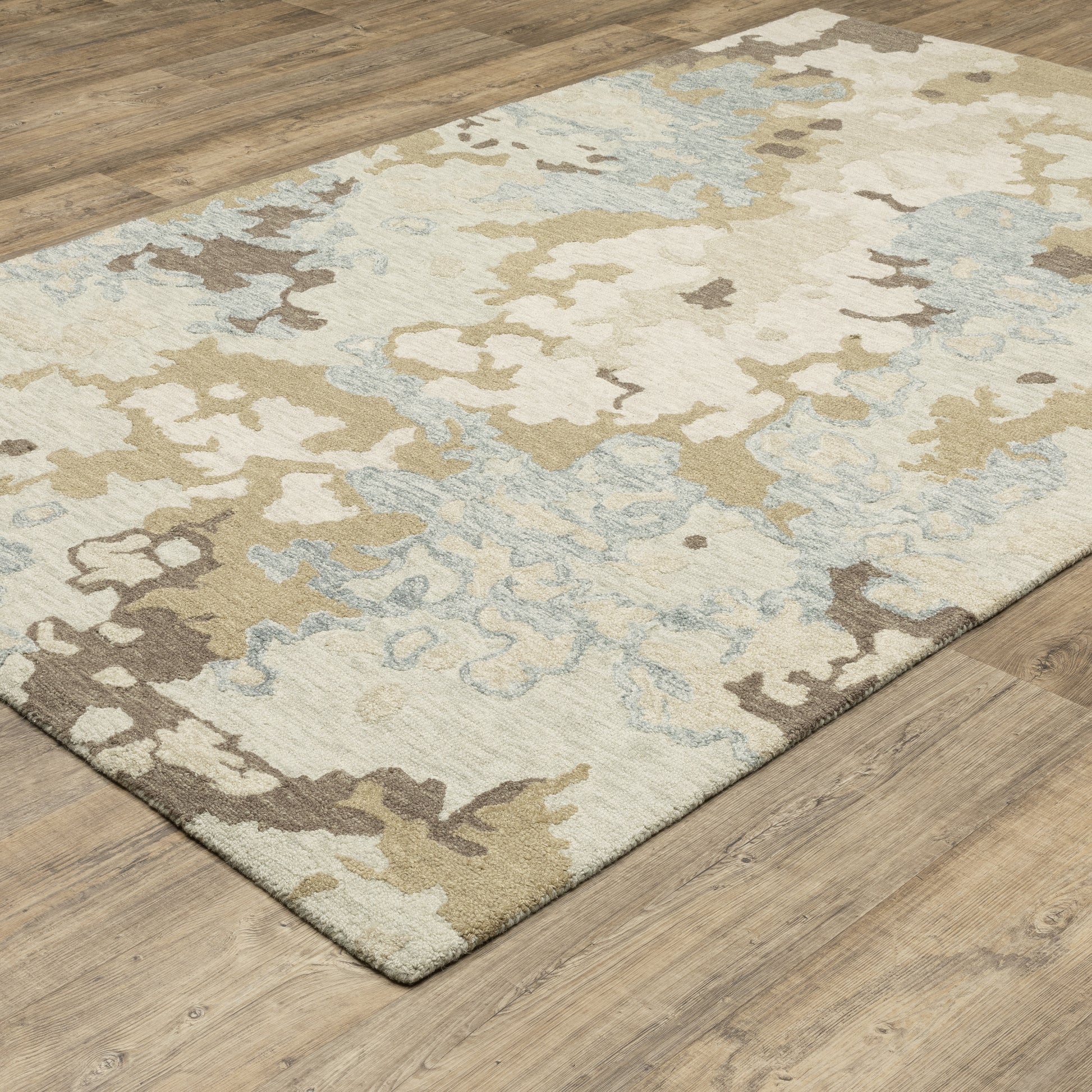 Oriental Weavers Kipton  Beige Blue Modern & Contemporary