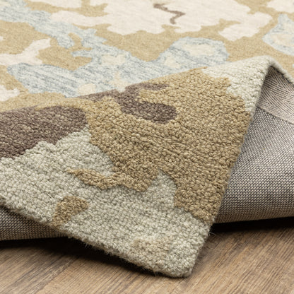 Oriental Weavers Kipton  Beige Blue Modern & Contemporary