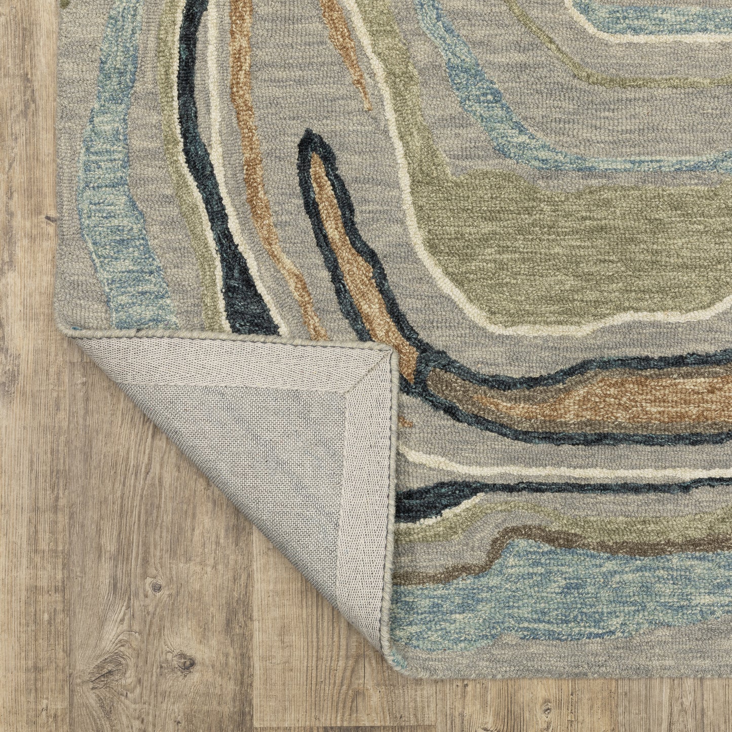 Oriental Weavers Kipton  Grey Blue Modern & Contemporary