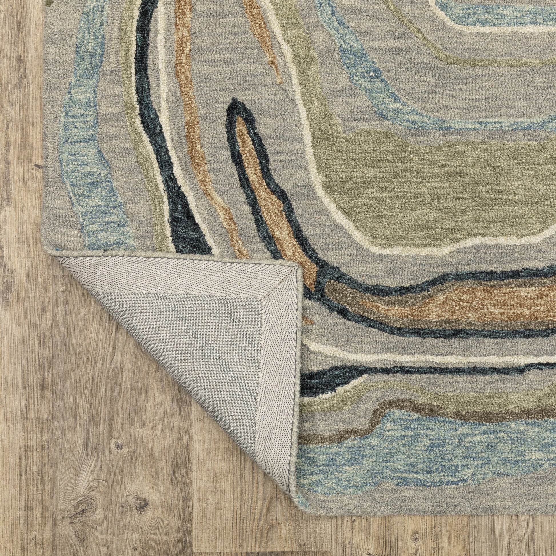 Oriental Weavers Kipton  Grey Blue Modern & Contemporary