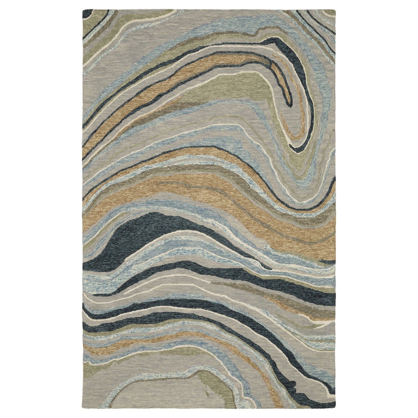 Oriental Weavers Kipton  Grey Blue Modern & Contemporary