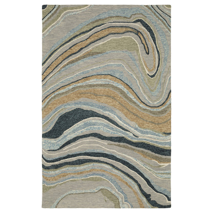 Oriental Weavers Kipton  Grey Blue Modern & Contemporary