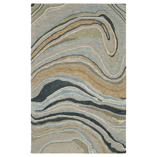 Oriental Weavers Kipton  Grey Blue Modern & Contemporary