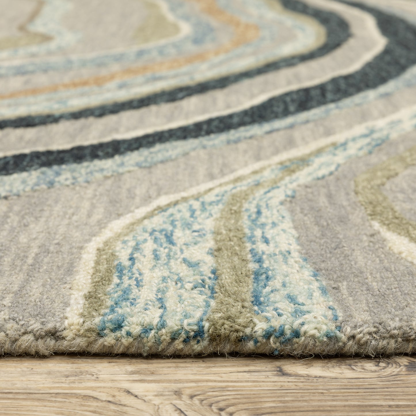 Oriental Weavers Kipton  Grey Blue Modern & Contemporary