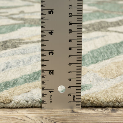 Oriental Weavers Kipton  Grey Teal Modern & Contemporary