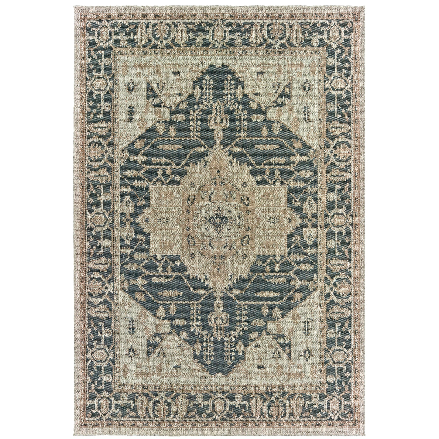 Oriental Weavers Latitude  Grey Green Traditional
