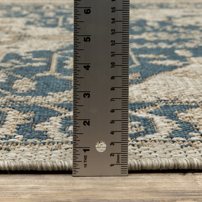 Oriental Weavers Latitude  Grey Green Traditional