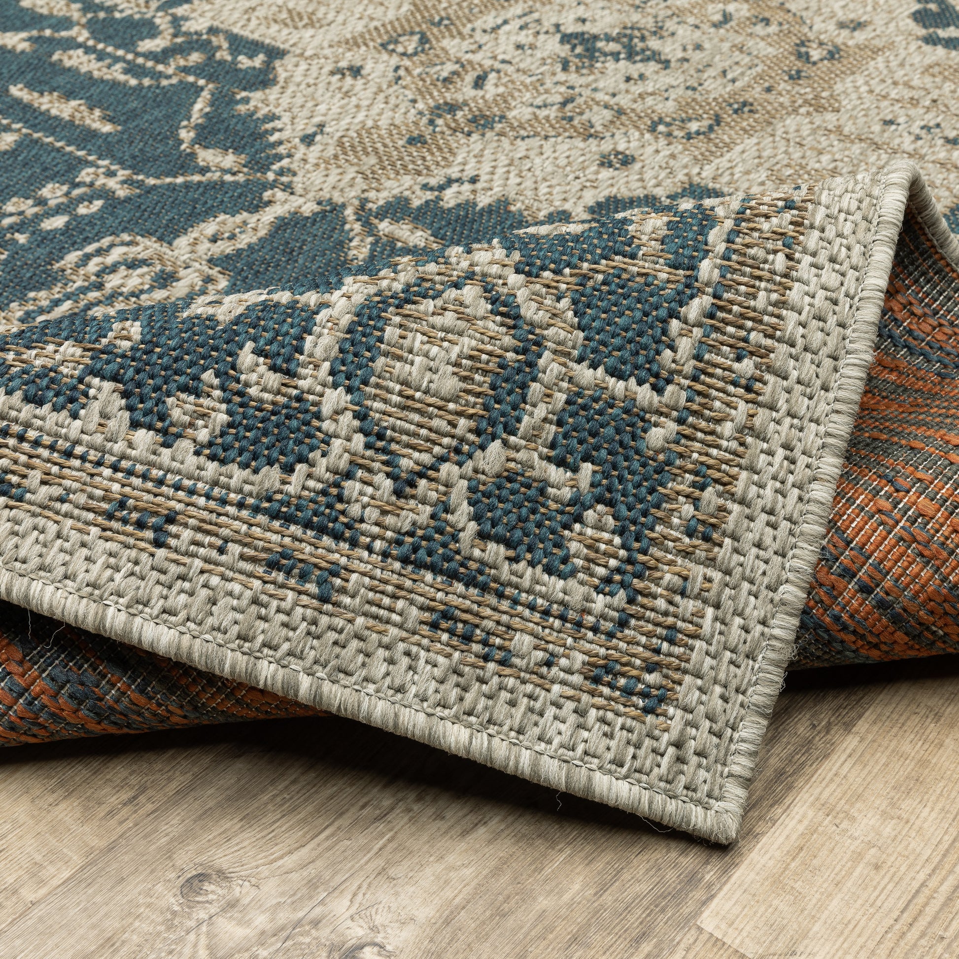Oriental Weavers Latitude  Grey Green Traditional