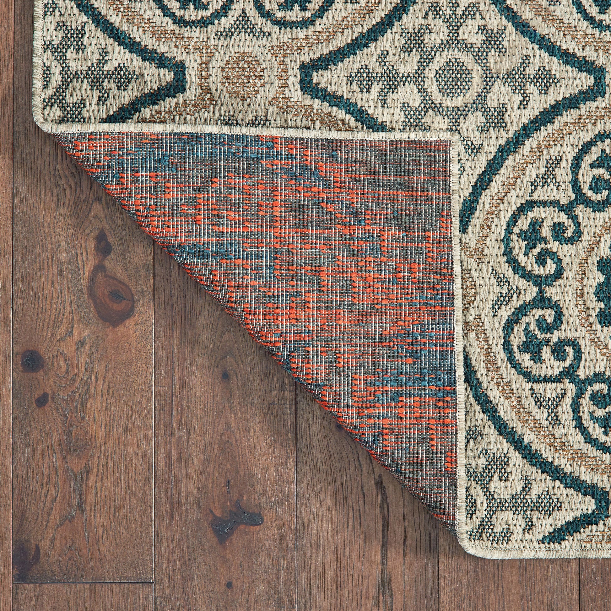 Oriental Weavers Latitude  Grey Teal Casual