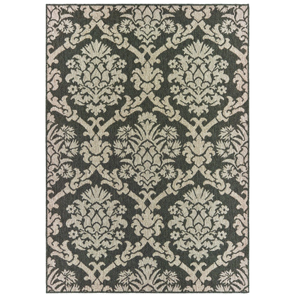 Oriental Weavers Latitude  Grey Charcoal Global