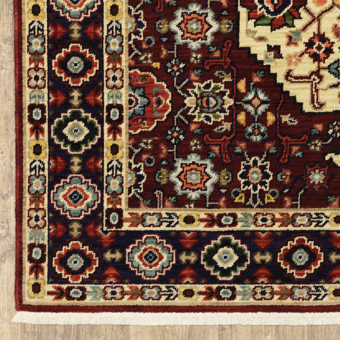 Oriental Weavers Lilihan  Red Ivory Traditional